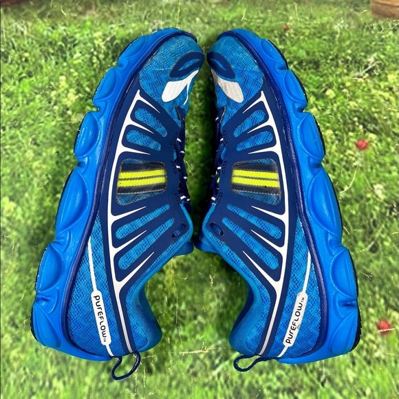 Brooks Pure Flow Size 5 M Women's Blue Running Shoes Lace Up 1300111D476 - Picture 9 of 12